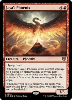 2x Jaya's Phoenix CMM NM MTG - Image 1
