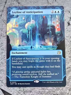 MTG - Leyline of Anticipation R Wilds of Eldraine: Enchanting Tales 23 LP-NM - Image 1