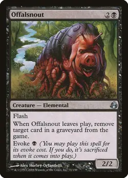 Offalsnout 1x MtG Morningtide SP/NM - Image 1