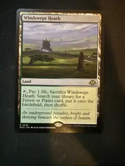 MTG Windswept Heath (235) | NM | Modern Horizons 3 {MH3} - Image 1