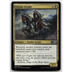 MTG Corpse Knight U Core Set 2020 206 LP - Image 1