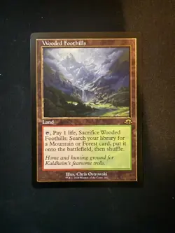 Wooded Foothills - MH3 - (Retro Frame) MtG - English (Non-foil) - Image 1
