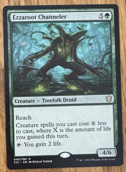 MTG Commander 2021, Ezzaroot Channeler - Image 1