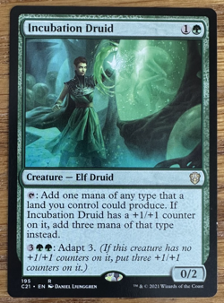 MTG Commander 2021, Incubation Druid - Image 1