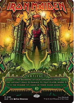 MTG Magic The Gathering IRON MAIDEN Secret Lair FOIL Eddie Unchained presale - Image 1