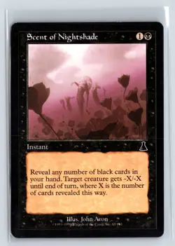(4X) Scent of Nightshade Urza's Destiny - MTG Magic the Gathering Card - Image 3