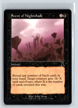 (4X) Scent of Nightshade Urza's Destiny - MTG Magic the Gathering Card - Image 5