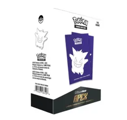 Pokemon Elite Series Gengar Apex sleeves ULTRA PRO MTG deck protectors 105 ct - Image 1