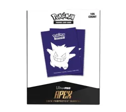 Pokemon Elite Series Gengar Apex sleeves ULTRA PRO MTG deck protectors 105 ct - Image 3