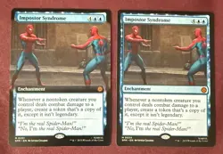 Magic MTG Marvel's Spider-Man Impostor Syndrome #M0251 Borderless + M0034 - Image 1