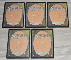 MTG 5x Rare Black King Macar, the Gold-Cursed & Tasigur, the Golden Fang - Image 2