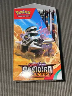 POKEMON OBSIDIAN FLAMES OPEN BOOSTER BOX & OPEN PACKS NO CARDS - Image 5