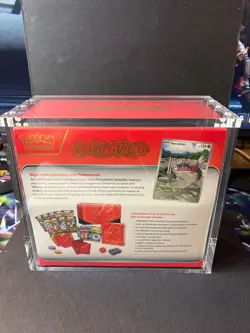 Pokemon Scarlet and Violet Elite Trainer Box ETB Koraidon Factory Sealed + case - Image 2