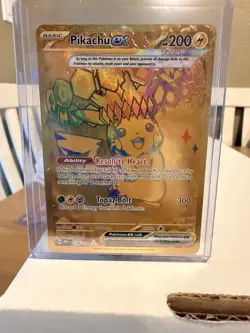 Pokemon TCG - Prismatic Evolutions - Pikachu Ex 179/131 Hyper Rare - Pack Fresh - Image 1