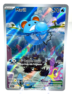 Maril 204/193 - Paldea Evolved - Illustration Rare - Pokemon - NM - Image 1