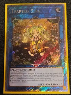 Yugioh! Traptrix Sera - RA04-EN075 - Platinum Secret Rare - 1st Edition NM - Image 1