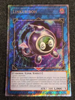 RA04-EN291 Linkuriboh Platinum Secret Rare 1st Ed YuGiOh - Image 1