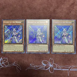 Yugioh Diviner of the Herald (Secret Rare) LIOV-EN000 1st Edition NM x 3 - Image 1