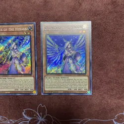 Yugioh Diviner of the Herald (Secret Rare) LIOV-EN000 1st Edition NM x 3 - Image 2