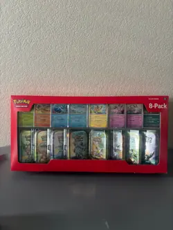 Pokemon TCG Prismatic Evolutions Costco 8 Mini-Tin Bundle w/ Promo Cards - Image 2