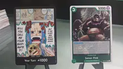 OP5435 One Piece TCG OP04 10 DON!! Card (Alternate Art) Nefeltari Vivi Alabasta - Image 1