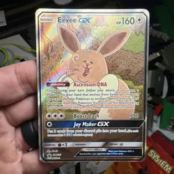 Eevee GX SM233 Sm Holo Ungraded Nice Card Rare See Pics - Image 1