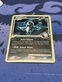 SWIRL Absol G 1/147 Supreme Victors Holo Rare SWIRL Pokemon Card NM LP - Image 2