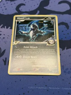 SWIRL Absol G 1/147 Supreme Victors Holo Rare SWIRL Pokemon Card NM LP - Image 5