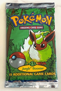 Pokemon Unopened Jungle Booster Pack 11 Card Factory Sealed 1999 Zapdos Art WOTC - Image 5