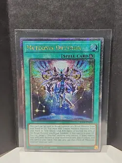 Meteonis Drytron RA04-EN096 Quarter Century Secret Rare Card - Image 1