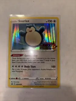 Snorlax - (Prerelease) Promo SWSH: Sword & Shield Promo Cards SWSH068 NM - Image 1
