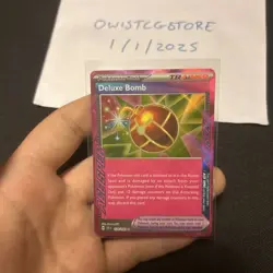 Deluxe Bomb 134/142 S&V Stellar Crown Holo Ace Spec Rare Pokemon Card - Image 3