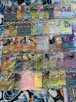 Pokemon EX Bulk Card Lot of 50 S&V Ex Cards - ENGLISH - Charizard, Sylveon, Etc. - Image 1