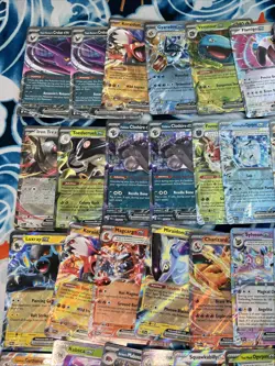 Pokemon EX Bulk Card Lot of 50 S&V Ex Cards - ENGLISH - Charizard, Sylveon, Etc. - Image 2