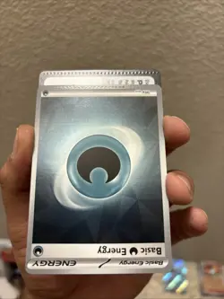 Pokemon ERROR CARD CRIMPED Energy & Code Card - Image 1