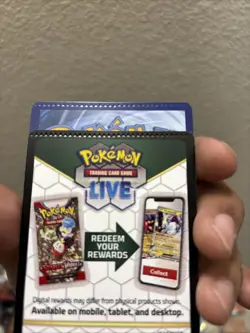 Pokemon ERROR CARD CRIMPED Energy & Code Card - Image 2