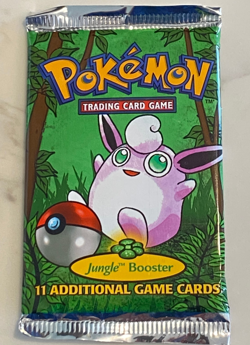 Pokemon Unopened Jungle Booster Pack 11 Card Factory Sealed 1999 Zapdos Art WOTC - Image 2