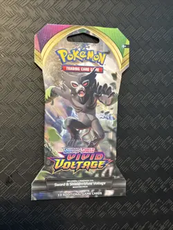 Pokemon: Sword & Shield Vivid Voltage - Booster Pack TCG -10 Cards Game - Zarude - Image 1