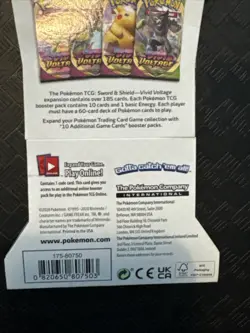 Pokemon: Sword & Shield Vivid Voltage - Booster Pack TCG -10 Cards Game - Zarude - Image 5