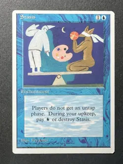 Stasis 4th Edition MTG Card LP - Image 1