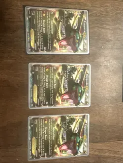 Rayquaza EX 2013 Clement Lamberton World Championship Deck 85/124 Regular Card - Image 1