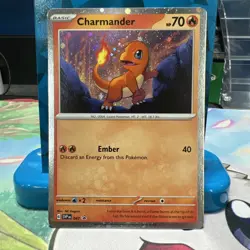 Charmander - 047 (Cosmos Holo) 047 Sv: Scarlet & Violet Promo Cards Holo - Image 1