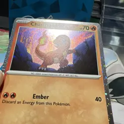 Charmander - 047 (Cosmos Holo) 047 Sv: Scarlet & Violet Promo Cards Holo - Image 3