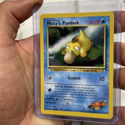 Misty's Psyduck 54/132 - Gym Heroes Unlimited Edition - WOTC Pokemon Card NM TCG - Image 2