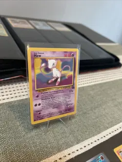 Pokemon Black Star Promo Card Mew No. 8 Non-Holo WOTC check my listings for more - Image 3