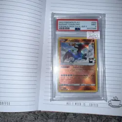 PSA 9 Radiant Charizard 020/159 Play! Prize Pack Graded Pokemon Card - Image 3