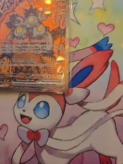 Pokemon TCG Prismatic Evolutions Sandy Shocks EX Card 159/131 Secret Rare NM - Image 5
