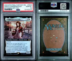 PSA 10 2025 MTG FINAL FANTASY EXTENDED ART-FOIL #0423 AERITH GAINSBOROUGH - Image 5