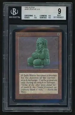 ***BGS 9 Alpha Jade Statue*** MTG Alpha Magic Kid Icarus - Image 1