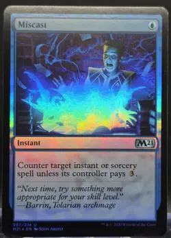 Miscast #57 Core Set 2021 Foil Uncommon - Image 1